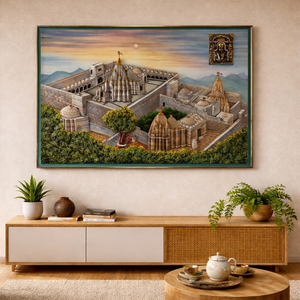 Girnar Teerth 36” x 48”